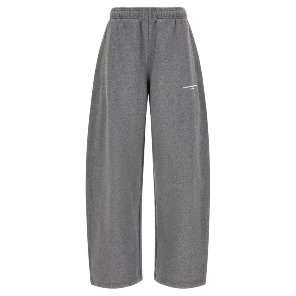 Alexander Wang Women Logo Fleece Pants
